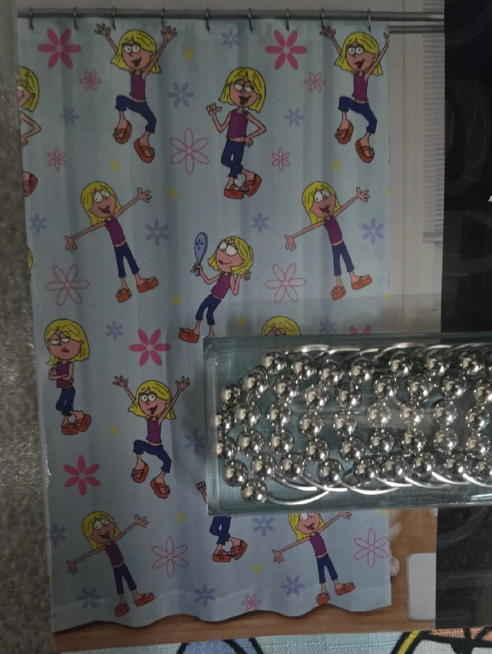 NWT Disney Lizzie McGuire 13 Piece Shower Curtain Set
